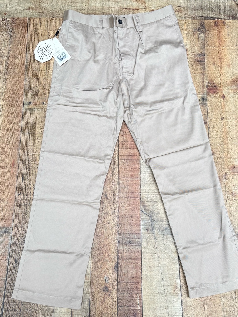Match Mens Khaki Match stick Pants Size 36